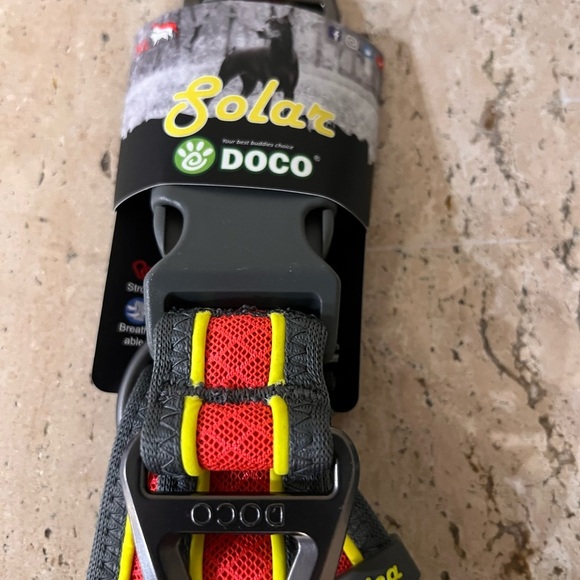 DOCO Solar Air Step-in Reflective Dog Mesh Harness “Pink Maniac” XL - Picture 3 of 8